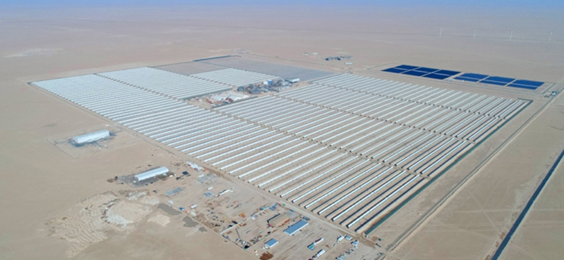 Shagaya Thermosolar Plant Solar Field 50 MW CSP